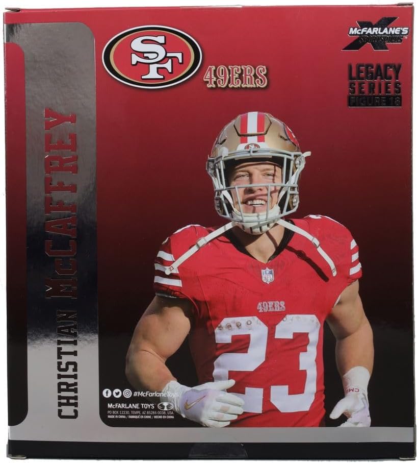 McFarlane Christian McCaffrey (San Francisco 49ers) NFL 7" Figure Chase