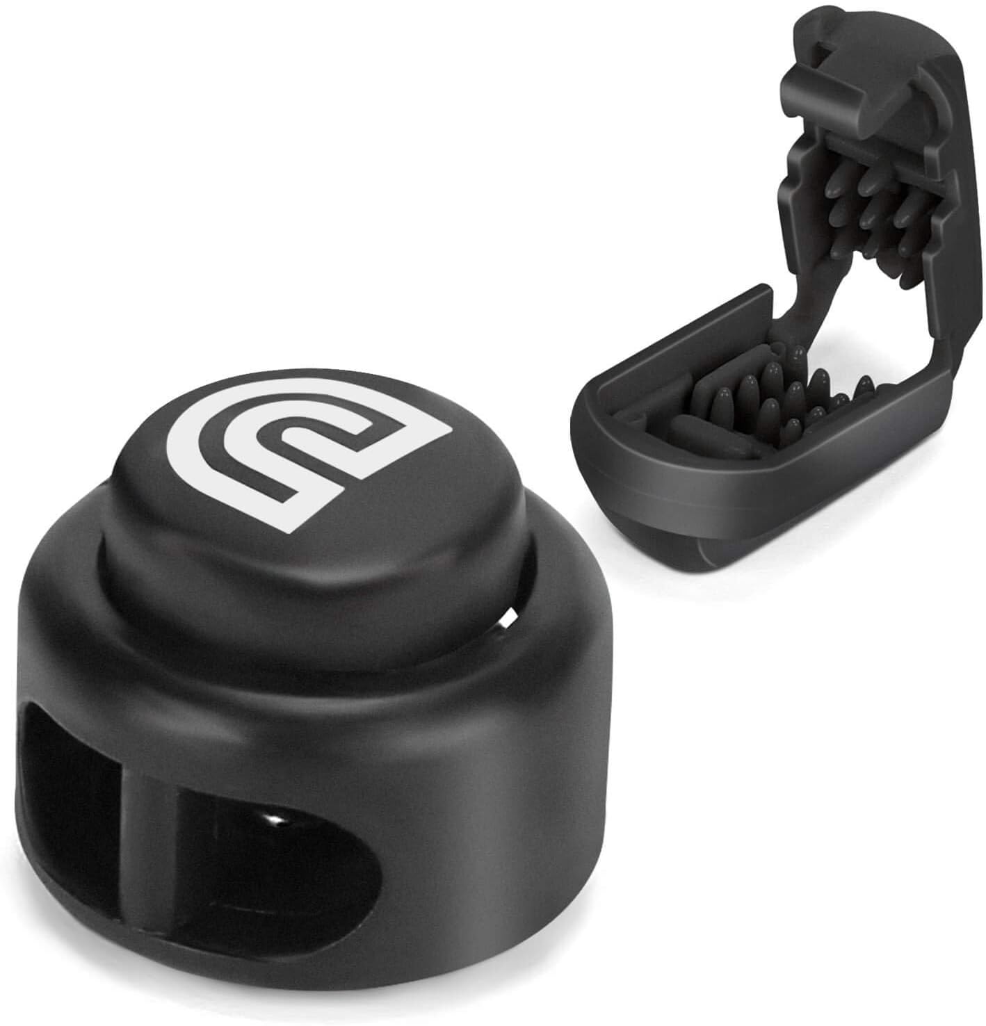 Cord Locks and End Clips for No Tie Shoelaces, Heavy Duty Toggle Stoppers for Drawstrings
