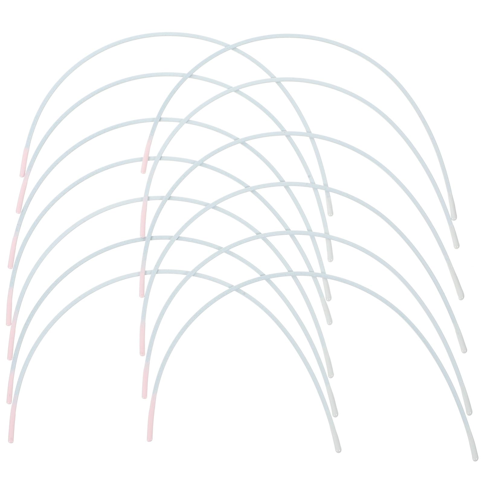 NUOBESTY Bra Underwire Replacement 10 Pairs Wire Bras for Women and Wire for DIY Sewing