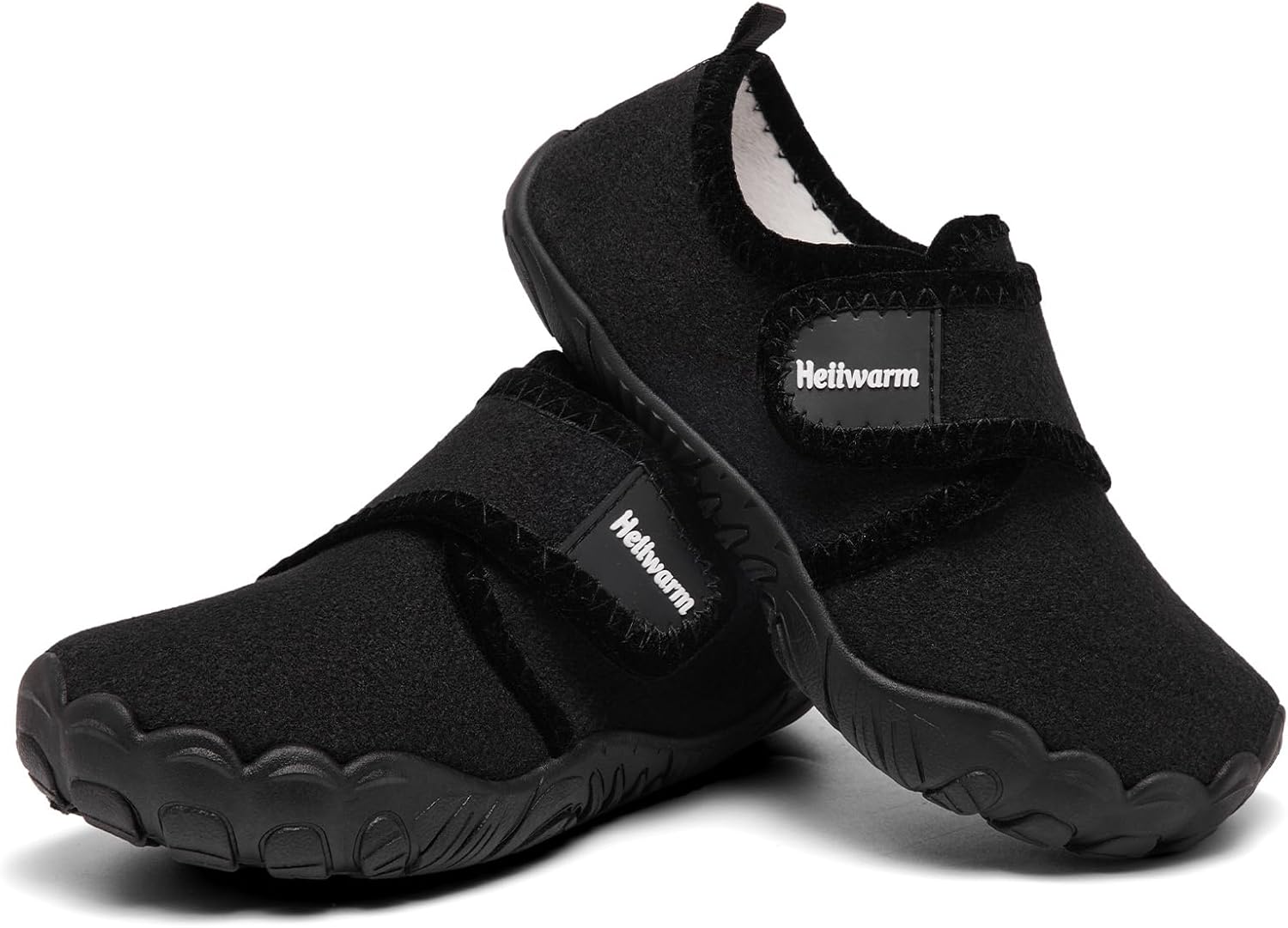 Kids Slippers Boys Girls Comfortable Warm Wide Toe Shoes Lightweight Non-slip Indoor Fleece Slippers(Little Kid/Big Kid) - Image 6