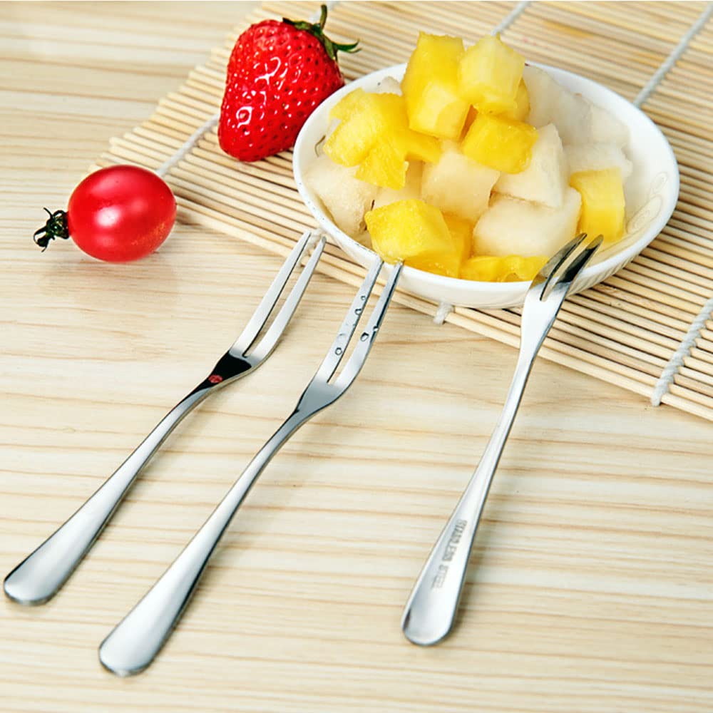 Mini Dessert Forks 24 Pack Stainless Steel Appetizer Forks For Fruit Cocktail Salad Cake Tasting For Party Home Restaurant (24) — Amazon image 6