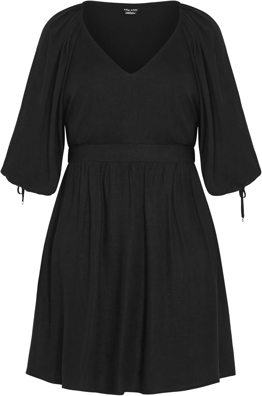 City Chic Women's Plus Size Dress - Scarlette Flutter - Image 3