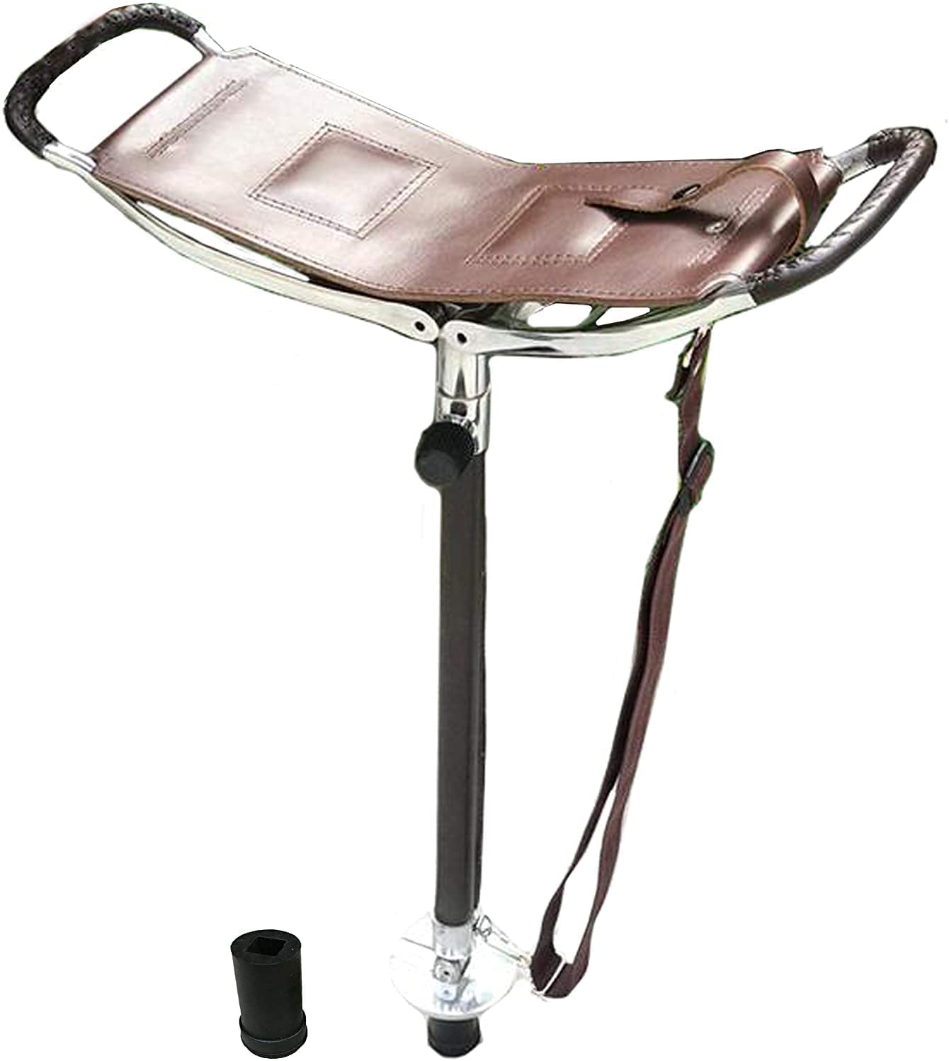 Shootng Seat Stck | Walkng Seat Stck | Adjustable Walkng Stck (B