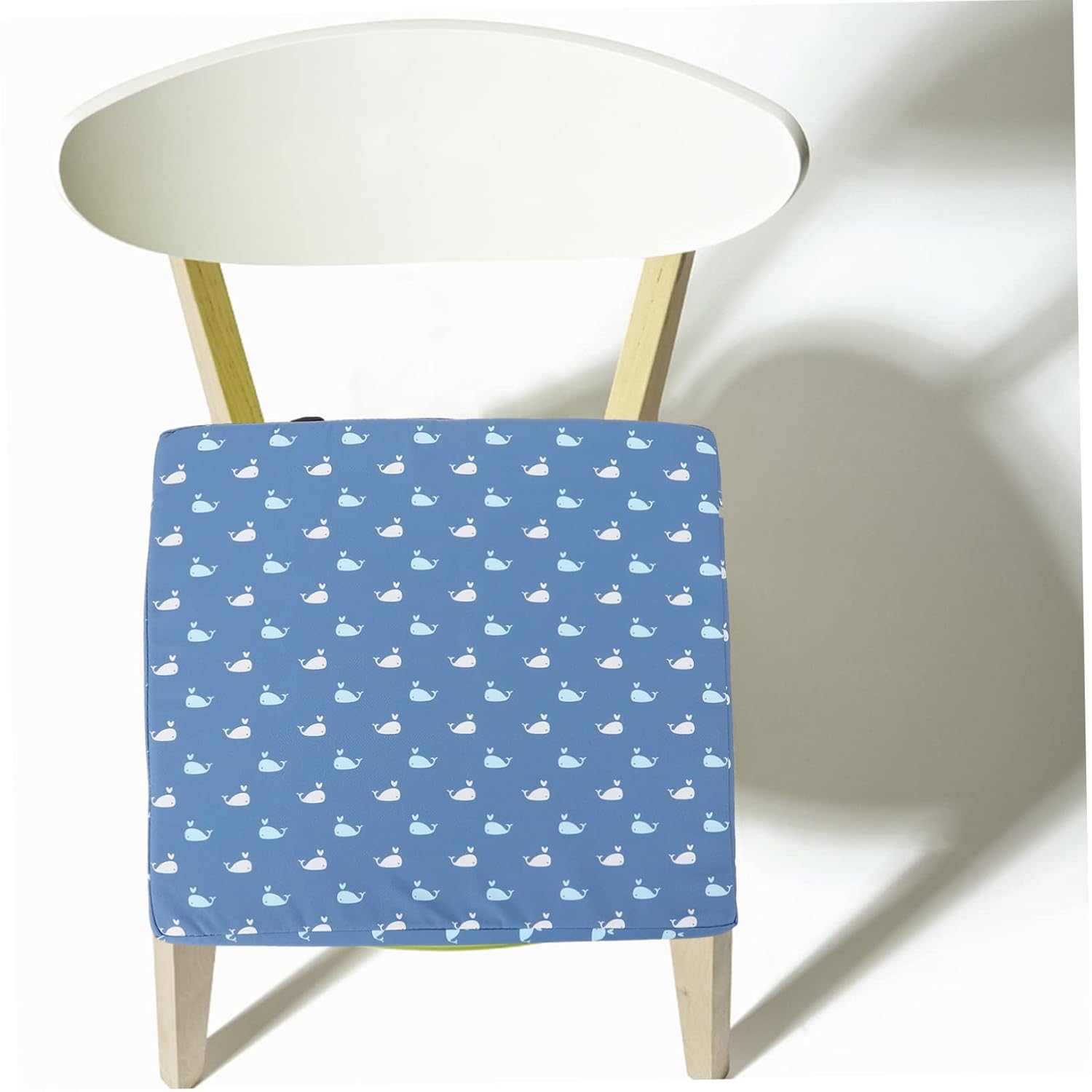 1pc Lovely Boys and Girls Seat Cushion Booster Seat for Dining Soft Sponge Safe Non-Slip Boys and Girls-Friendly