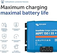 Vista 8 de Controlador de carga solar Victron Energy SmartSolar MPPT (Bluetooth) - Controladores de carga para paneles solares - 150V 35 amperios