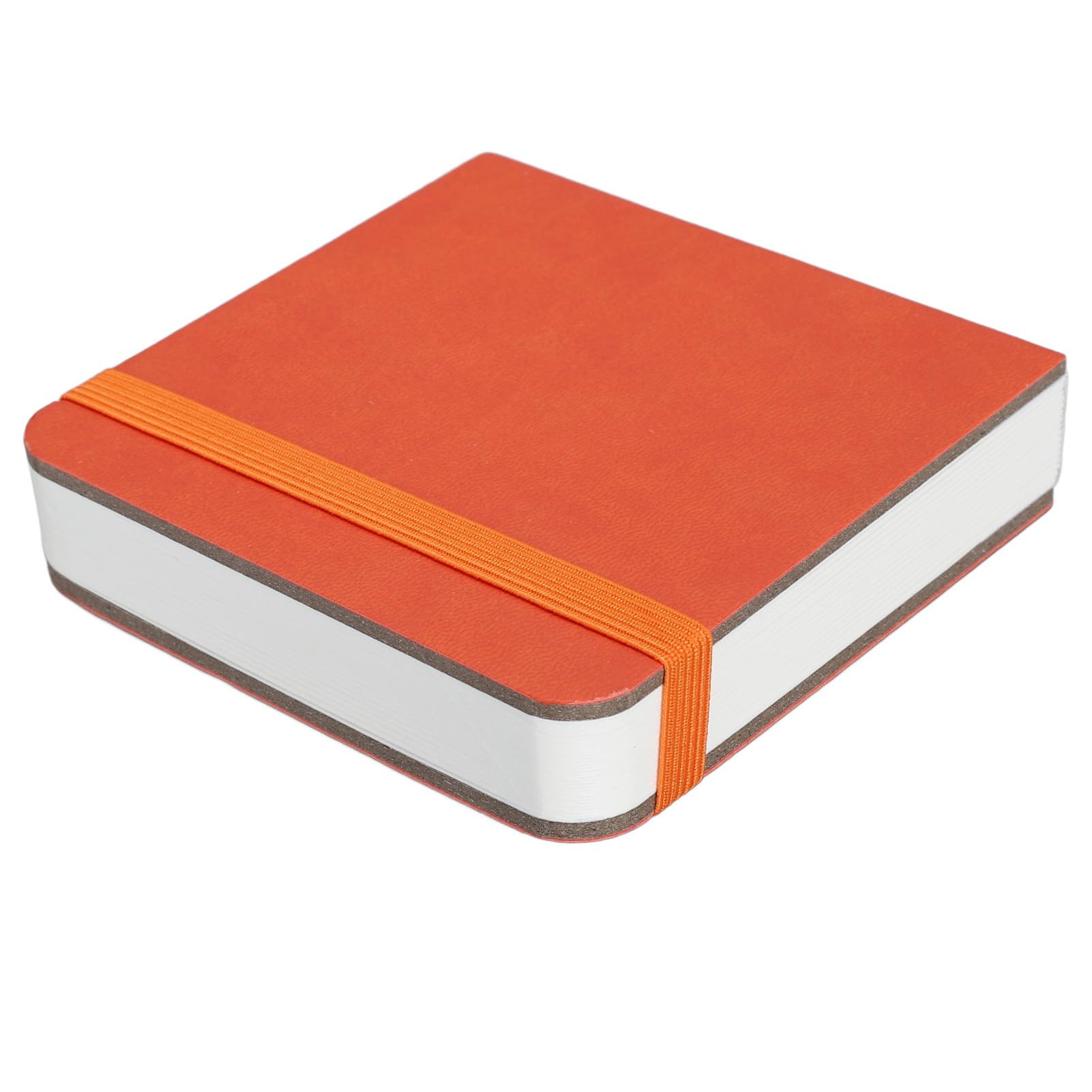 Wakects Kieszonkowy Szkicownik Akwarelowy, Mini Blok Akwarelowy, Kieszonkowy Papier, Papier do Malowania akwarelą, 30 Arkuszy, 300 g/m², 10 X 10 Cm, z Drobnoziarnistym (ORANGE)