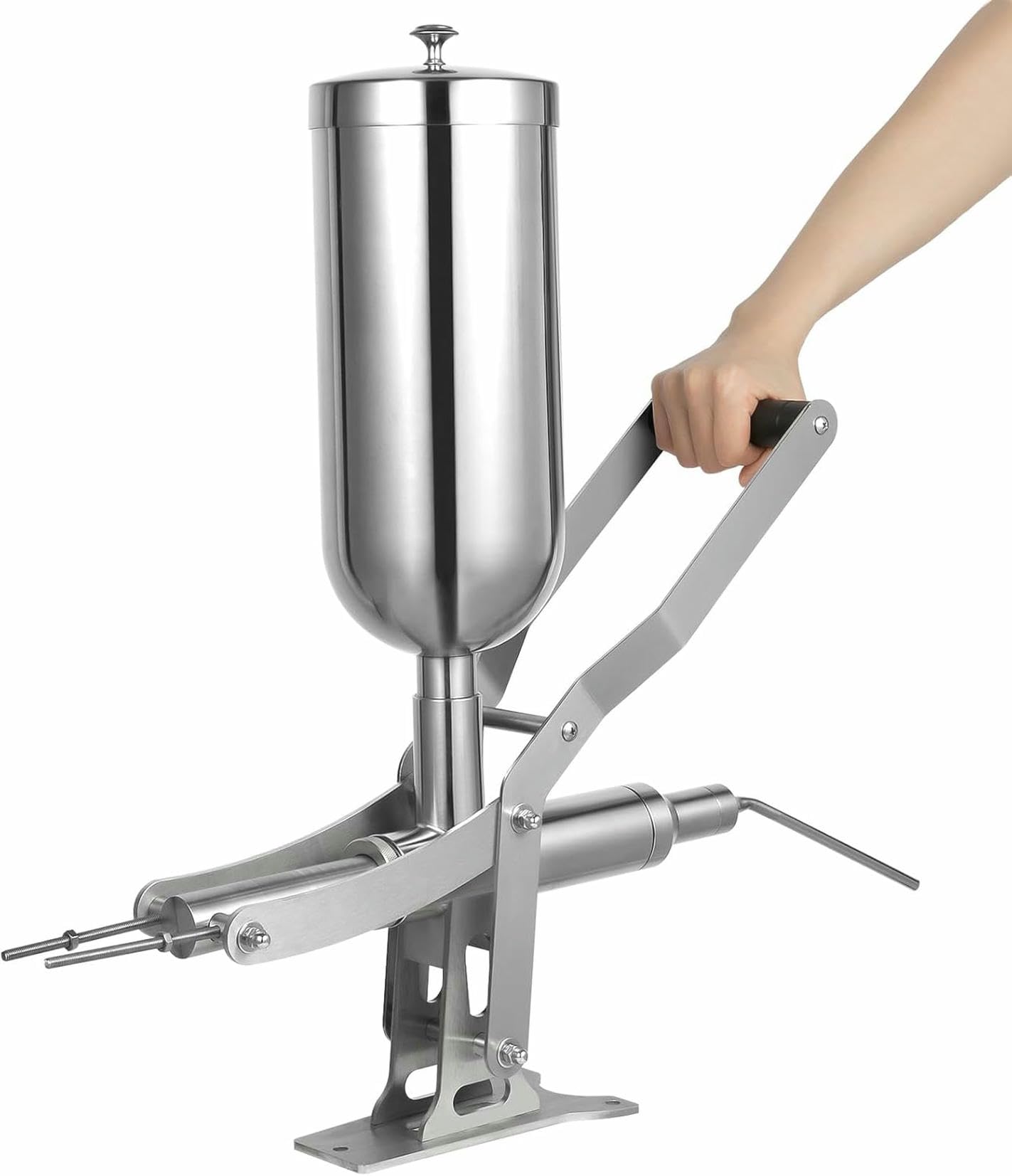 Machine manuelle pour pâte liquide en acier inoxydable durable 5 L