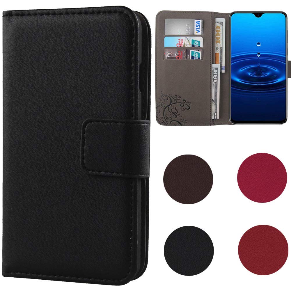 Custodia Portafoglio In Pelle PU Con Supporto Per Alcatel Tetra 5041C - Cover Flip Con Slot Per Carte E Chiusura Magnetica