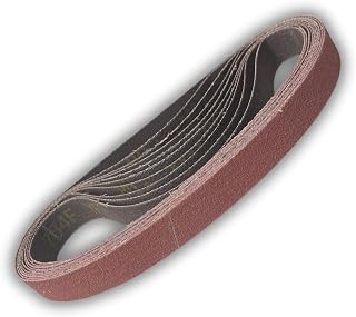 20 x 520mm 3M 784F Ceramic Sanding Belts // 36+, 60+ & 80+ Grit // Pack of 10 Belts (80+)