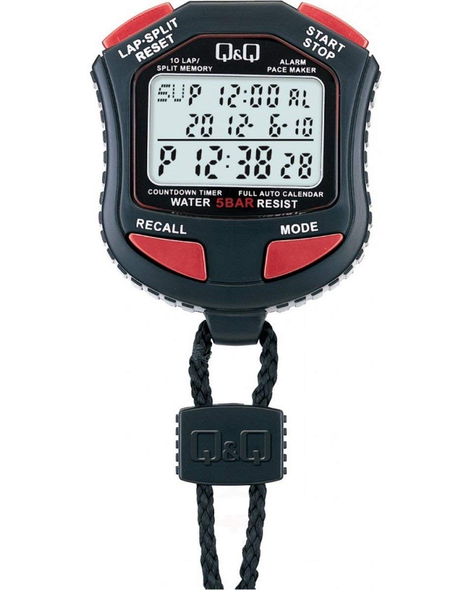Q&Q HS45J003Y Stopwatch - Black