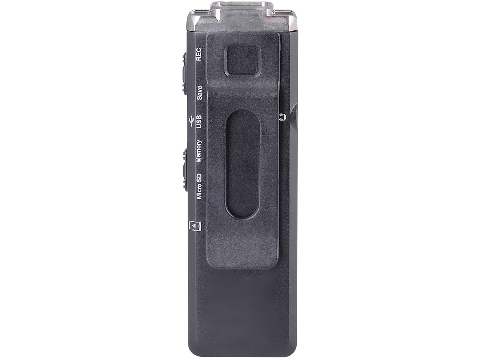 Trevi DR 437 SA2 Mini Registratore Vocale con Memoria Interna da 8GB, Registrazione Fino a 580h, Batteria Interna Ricaricabile al Litio