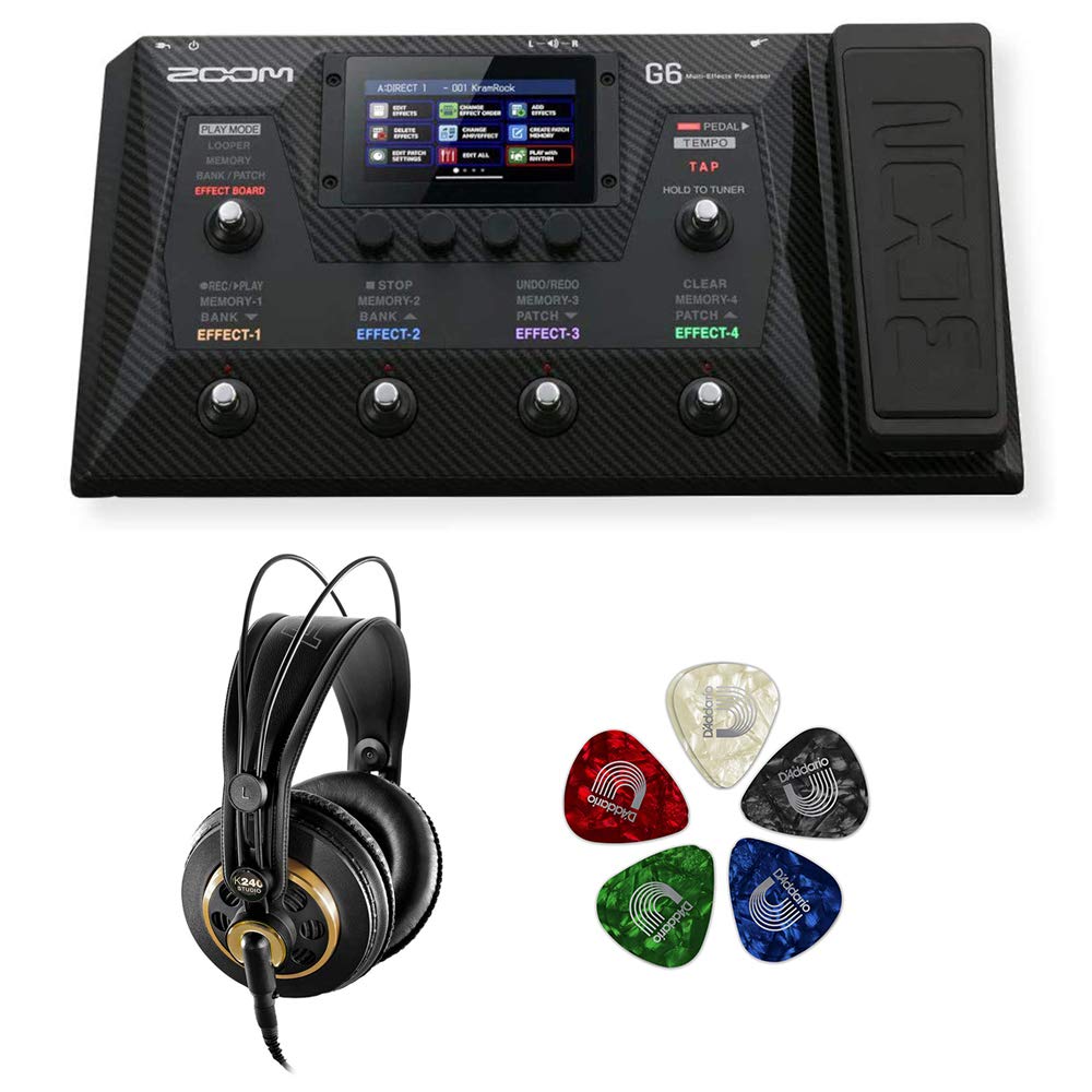 ギター ZOOM G6 Guitar Multi-Effects Processor G6 Guitar Processor | Buy Now | ZOOM