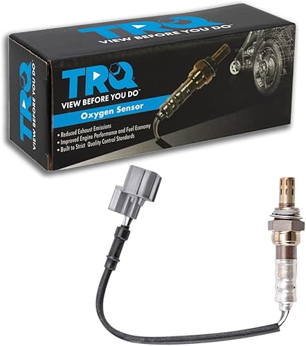 Vista 361 de TRQ Sensor de Oxígeno O2 de 4 Hilos de Banda Estrecha Compatible con VW Atlas 2.0L 2018-21, VW GTI 2.0L 2016-18, Audi A3 Quattro 2.0L 2015-18, VW