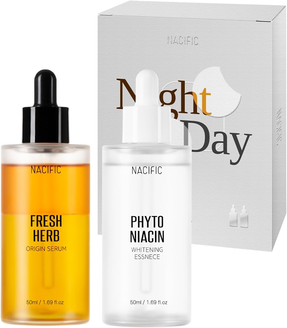 Day & Night Fresh Herb Origin Serum and Phyto Niacin Essence Set