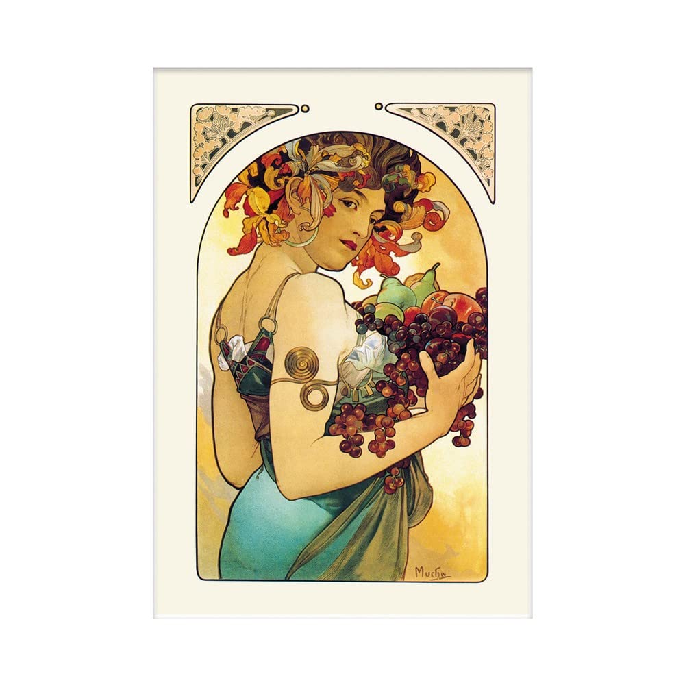 Alphonse Mucha - Fruit - 30 x 40cm Fine Art Print