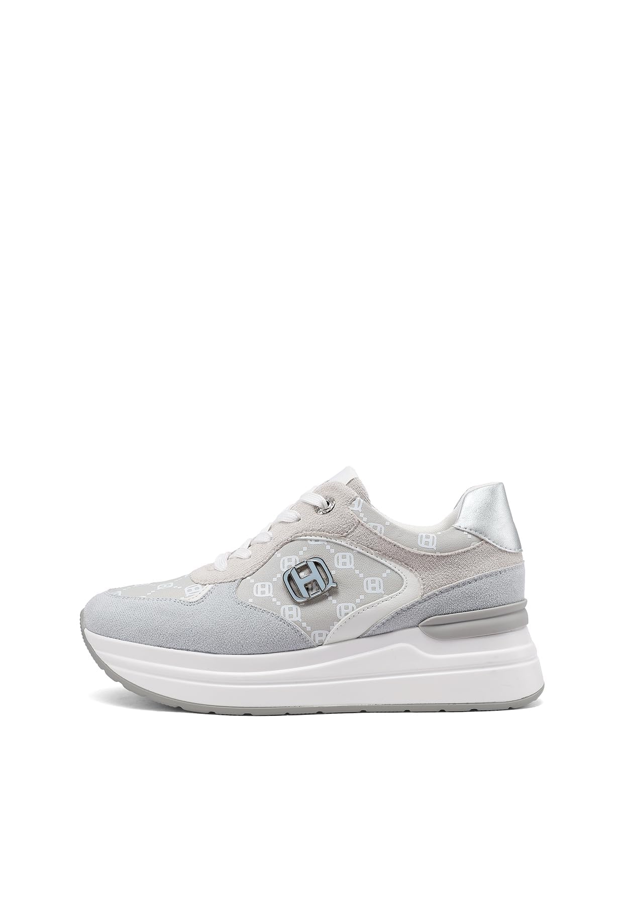 QUEEN HELENA Sneakers Platform Scarpe da Ginnastica con Zeppa Donna X33-20