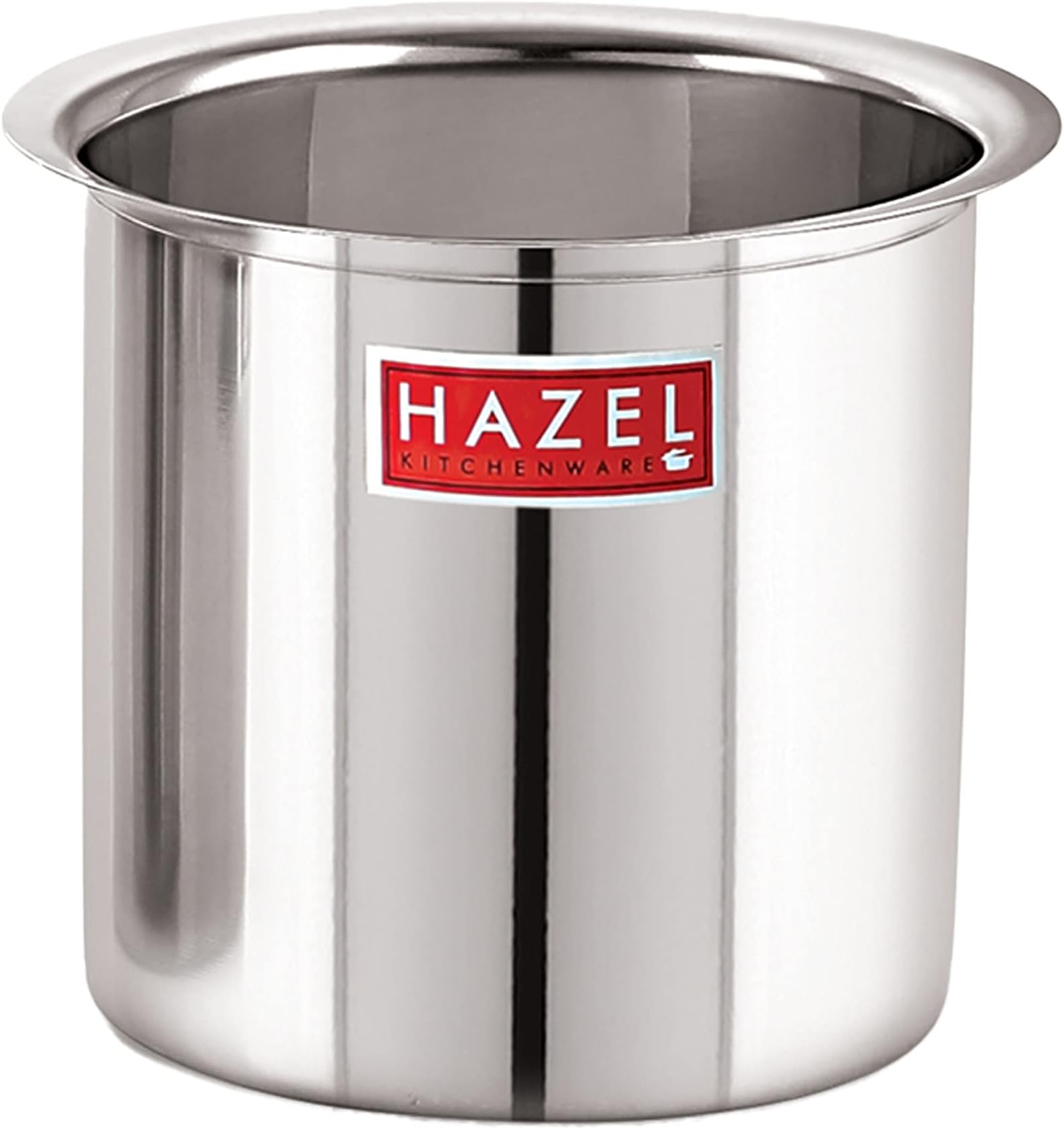 HAZEL Steel Milk Pot | Stainless Steel Milk Boiler Container | Milk Boiling Vessel Gunj for Kitchen, 6000 ML