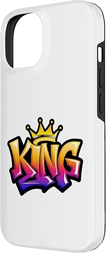 Miniatura 2 de iPhone 14 King Graffiti Street Wall Art para fabricantes de graffiti caso