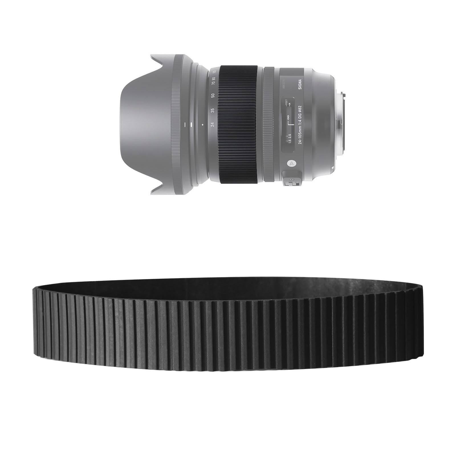 Bague de rechange pour objectif Sigma 24-70 mm f/2.8 en caoutchouc - 8