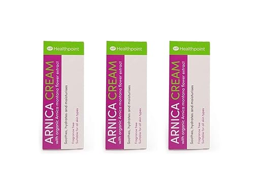 Healthpoint Arnica Cream With Organic Arnica Montana Flower Extract Almond