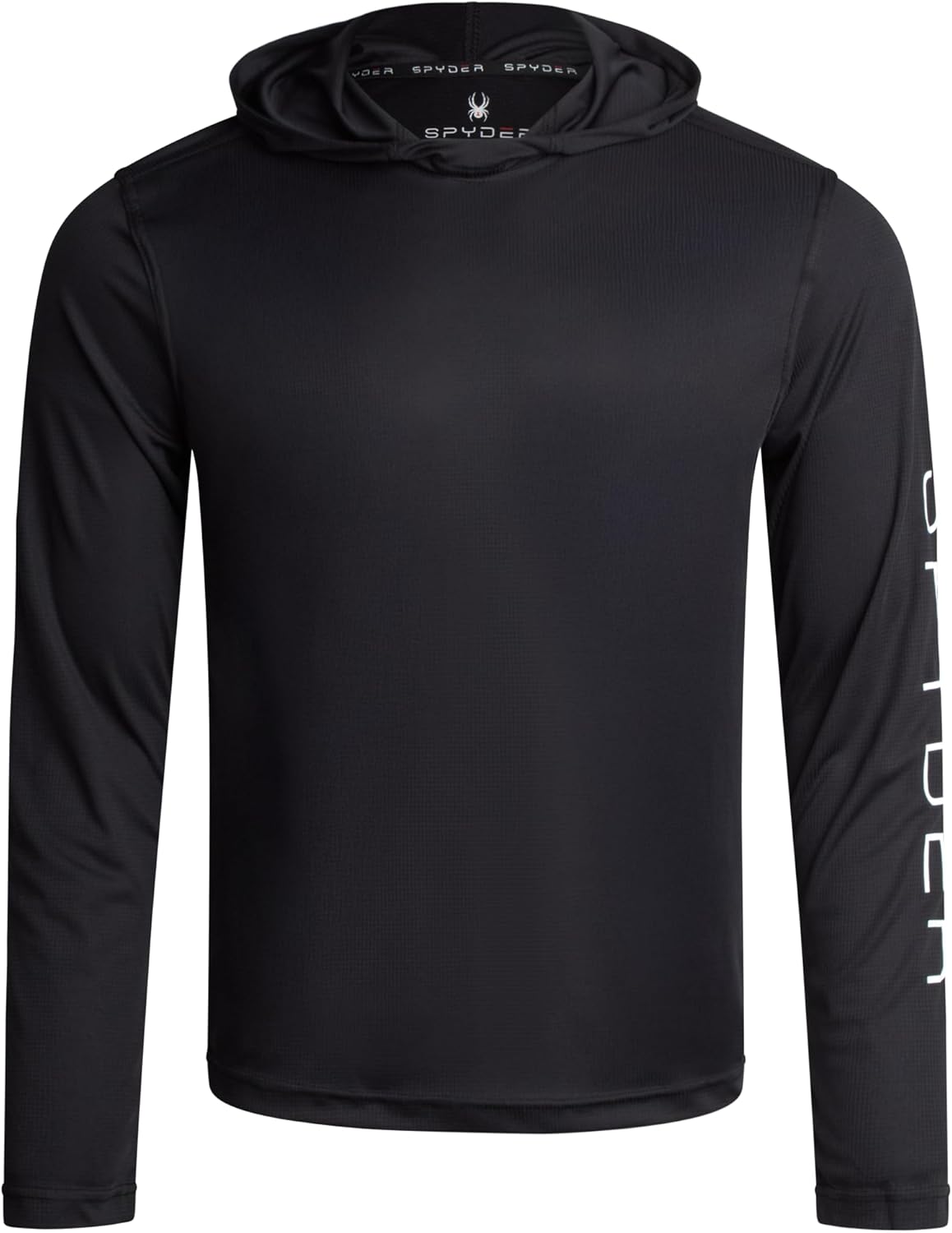 Spyder Mens Sun Hoodie - Quick Dry Lightweight UPF 50+ UV Protection Long Sleeve Rash Guard Swim Shirts for Men - Image 4