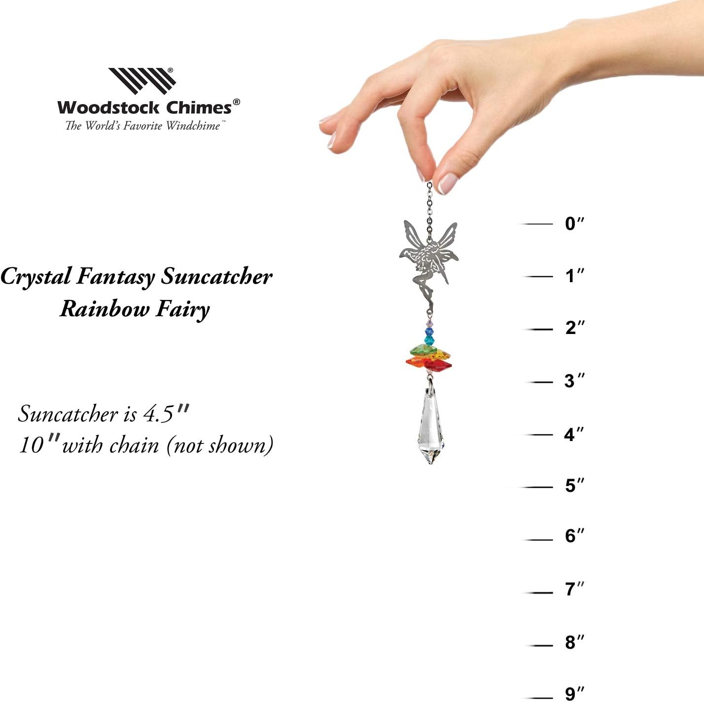 Woodstock Chimes Rainbow Makers Crystal Suncatchers Crystal Fantasy, Rainbow Fairy