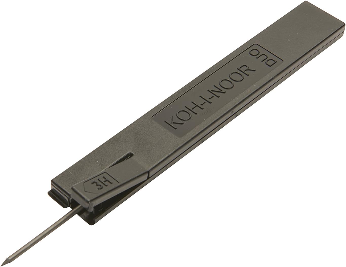 Koh-I-Noor 3H Duette Graphite Lead, 2mm x 120mm, Includes Container, Pack of 2 (2200D.3H)