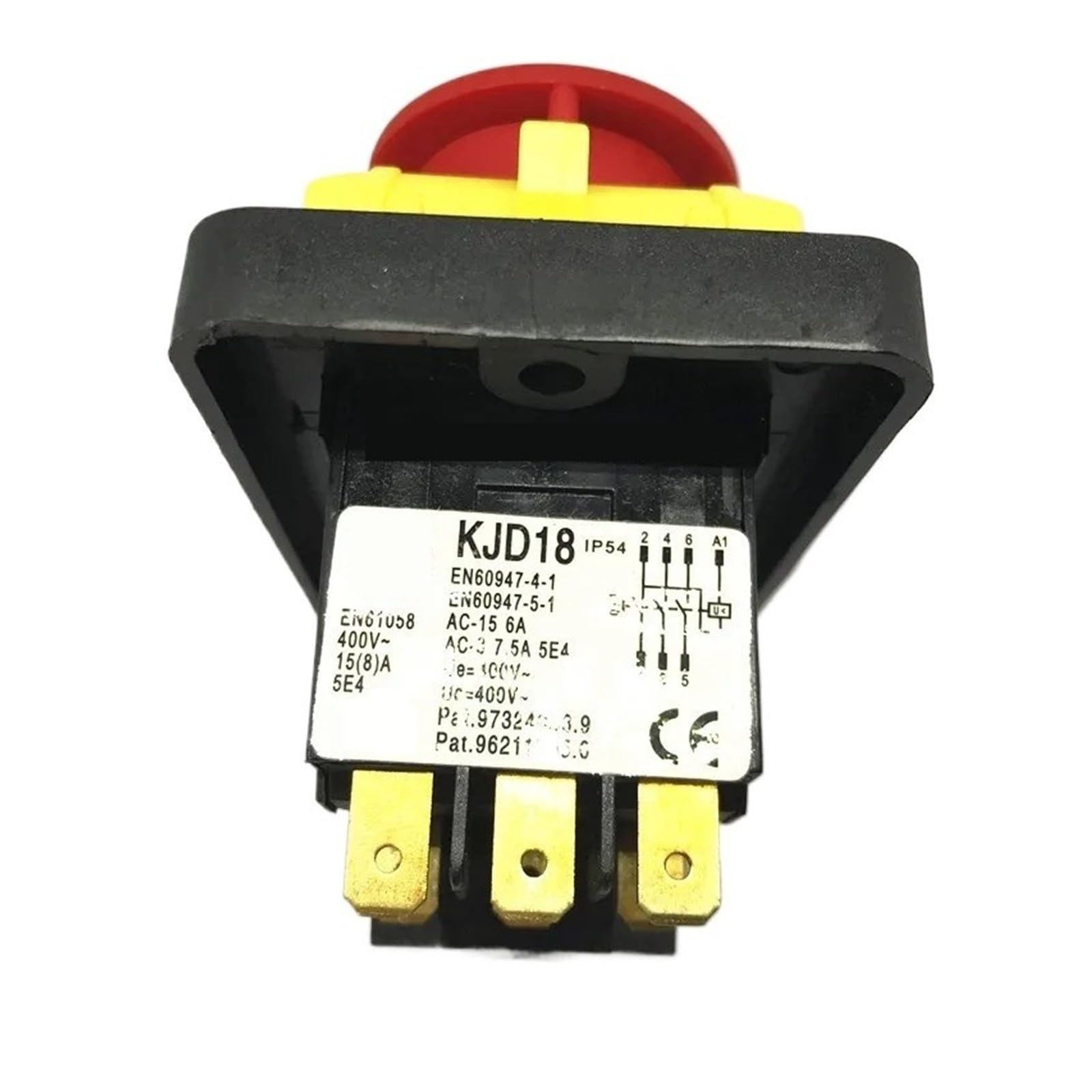 Elektromagnetischer Schalter KJD18 7Pins Drucktastenschalter
