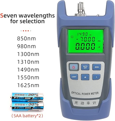 Miniatura 2 de FTTH Kit de herramientas de terminación de montaje de conexión en frío de fibra óptica Bolsa con localizador de fallas visuales Cuchilla de fibra