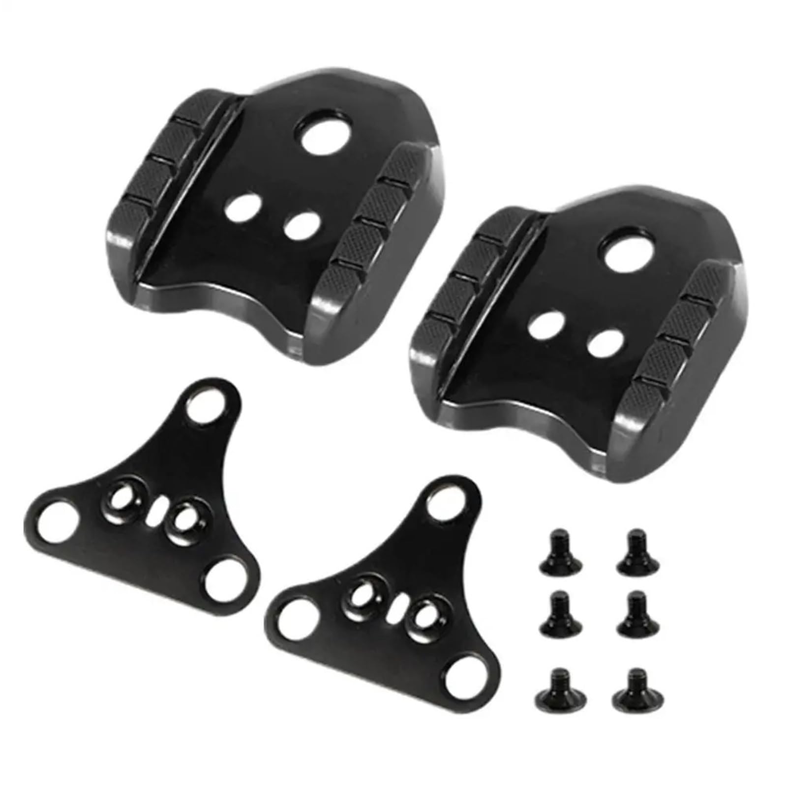 Piastra di bloccaggio per Pedali MTB e Bici da Strada, Adattatore per Scarpe SPD, tacchette per SPD H51/SH56, Supporto Antiscivolo stabilizzante.