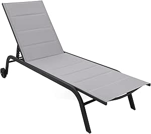 Garden Friend Lettino Cleo Grigio