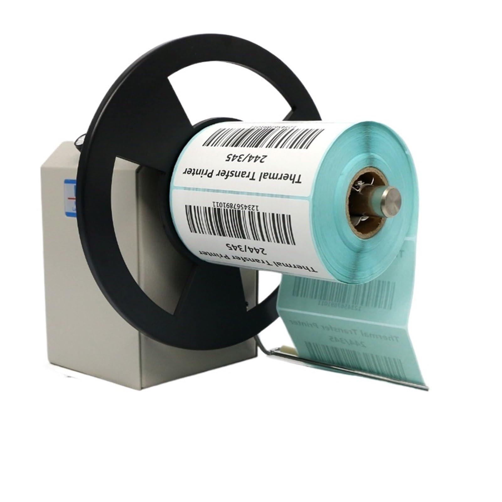 JVDDI BSC-Q6 Series Adjustable Speed Label Rewinder Tag Automatic Barcode Paper Sticker Roll Machine
