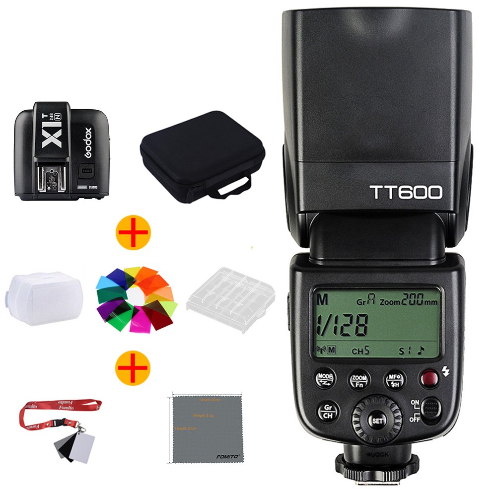 Amazon | GODOX TT600カメラフラッシュ 内蔵2.4G ワイヤレスX