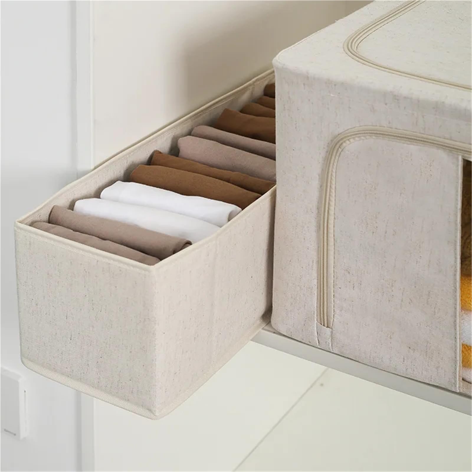 Organizzatore per cassetti della Biancheria Intima, Scatola Porta Calze, Reggiseno, Mutandine, armadi per la casa, Armadio per la Camera da Letto