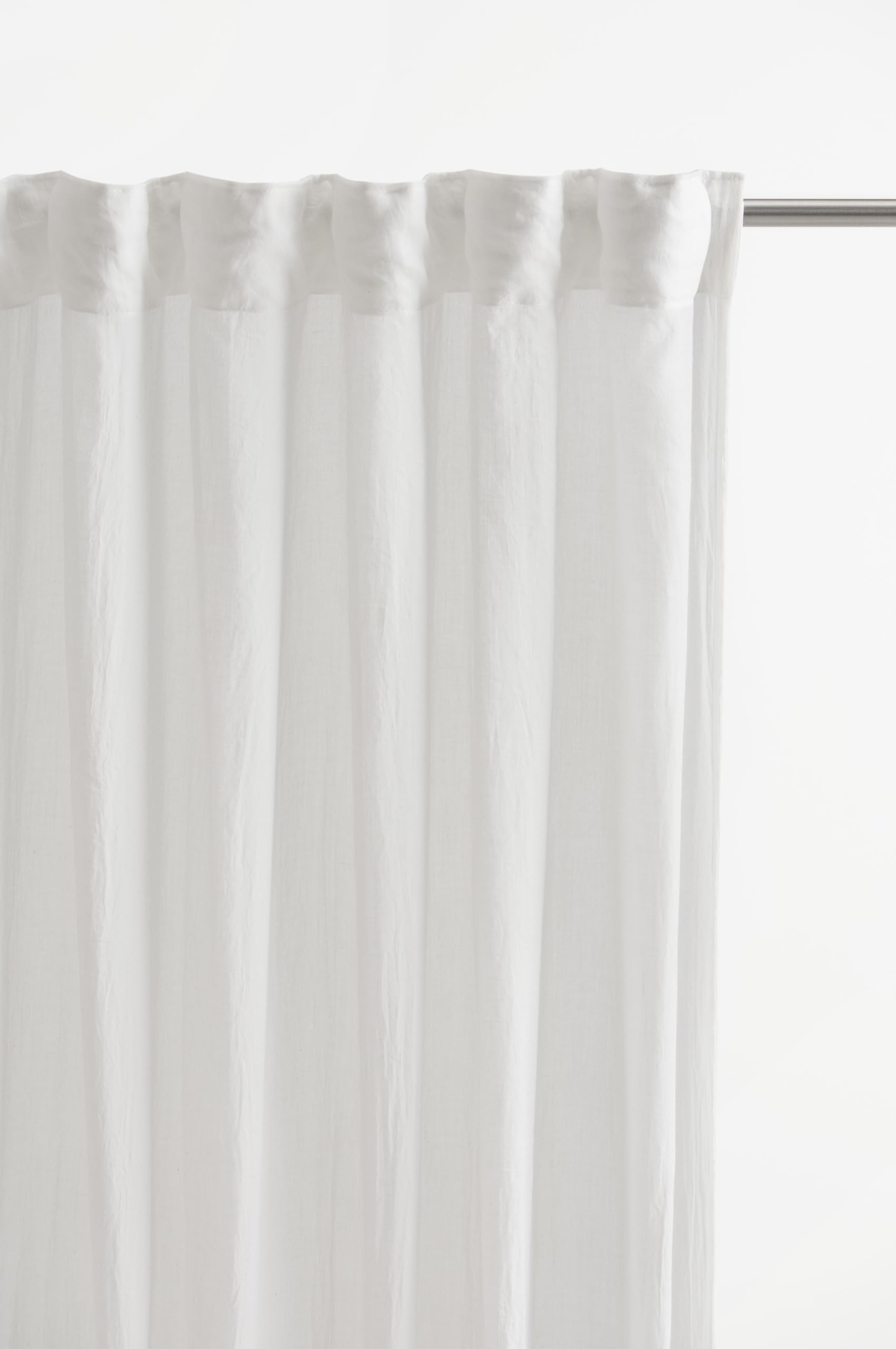 Jotex Tenda multifunzione a strati extra larga, 275 cm, in misto cotone e poliestere, certificata Oeko-TEX® Standard 100, cotone migliore, bianco, 1 pezzo 275 x 250 cm