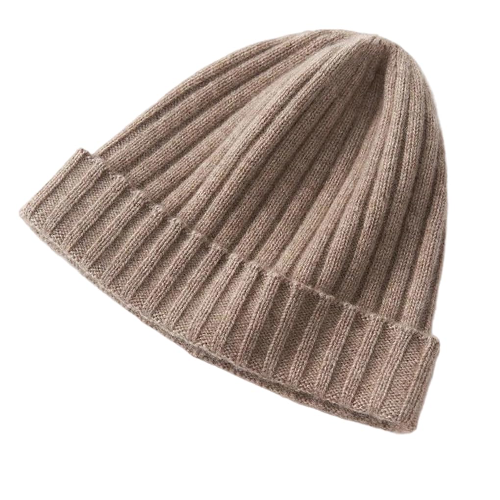 Bonnet d'hiver unisexe maille épaisse pour le quotidien et sport
