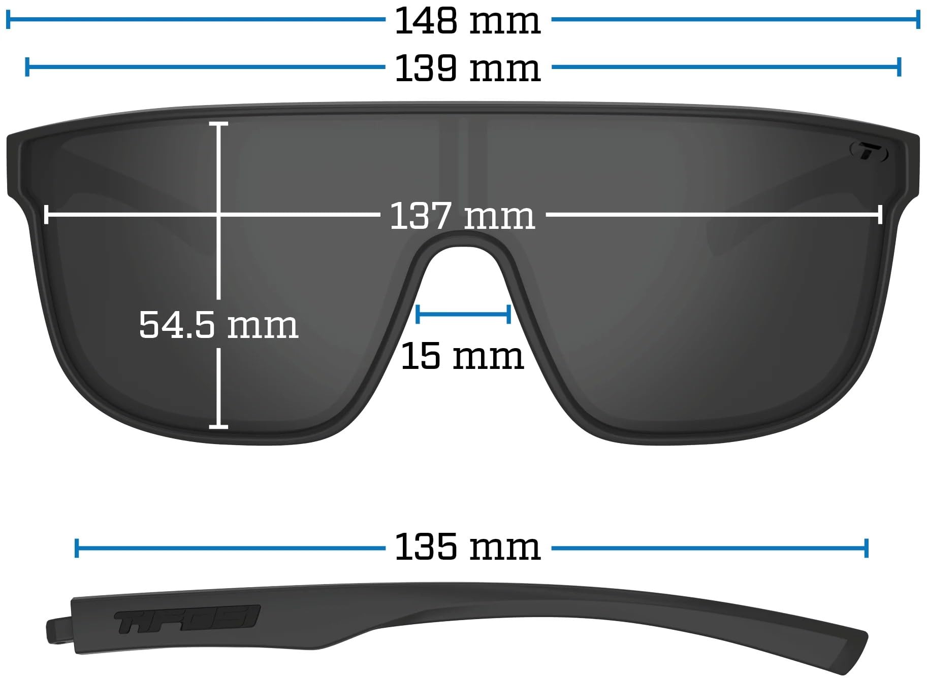 Tifosi Optics Sanctum XL Sonnenbrille