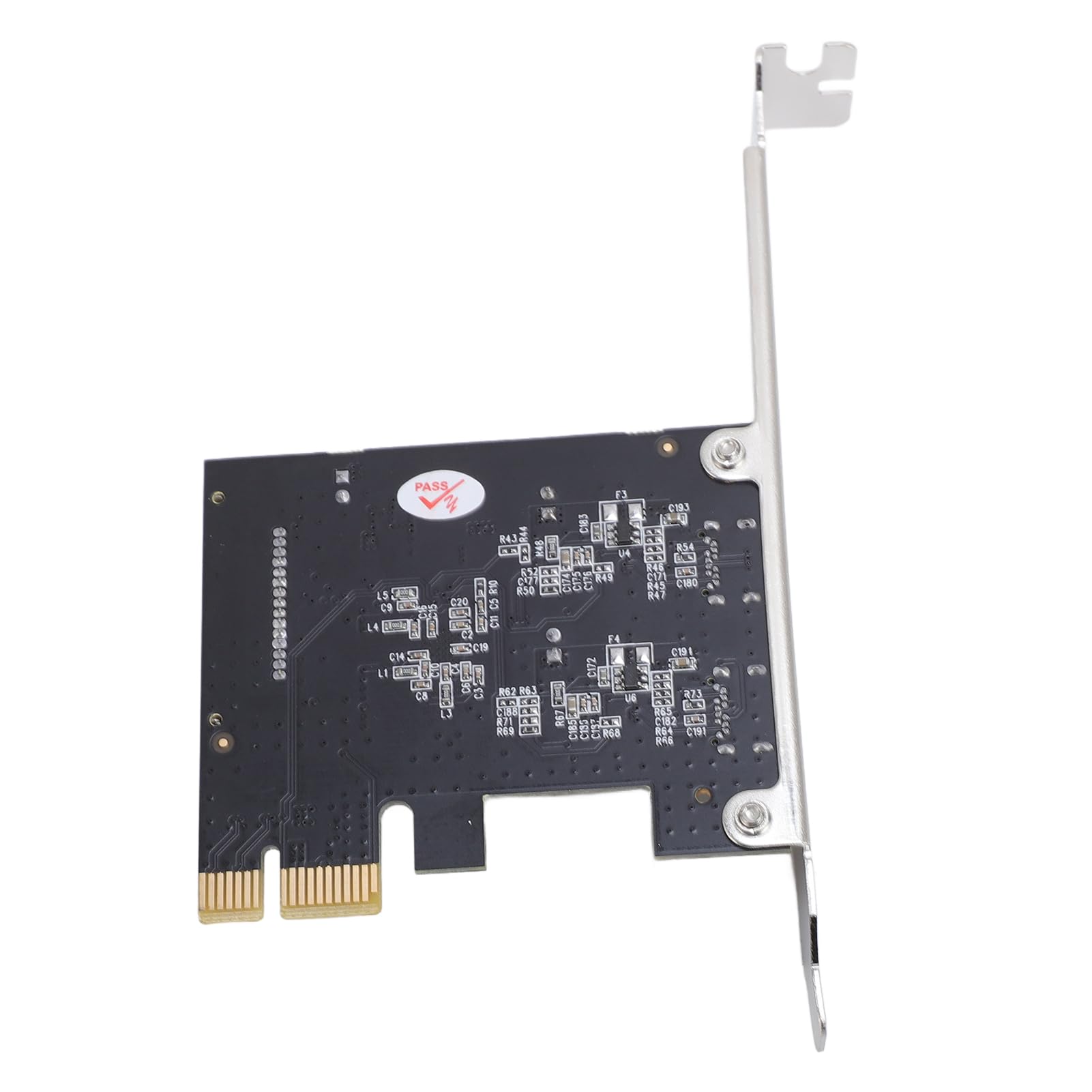 Zunate PCIe USB C Expansion Card with 2 USB 3.2 Gen1 Ports, ASM1042 Chipset, 5Gbps Data Speed, No External Power Needed, Compatible with x1 x4 x8 x16 for Desktop PC