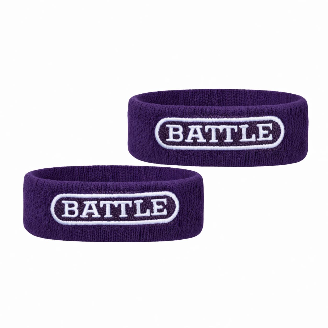Battle Football Armbands - High-Performance Bands for Football Athletes - Includes 2 Bicep Bands - Ultra-Soft Material to Wick Away Sweat and Keep Hands Dry and Comfortable - Machine Washable