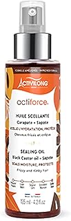 ACTIVILONG - Huile Scellante Actiforce - Cheveux Frisés et Crépus - Hydrate, Nourrit Et Protège - 99% D'Ingrédients Naturels - Parfum Doux - Made In France - 100ml
