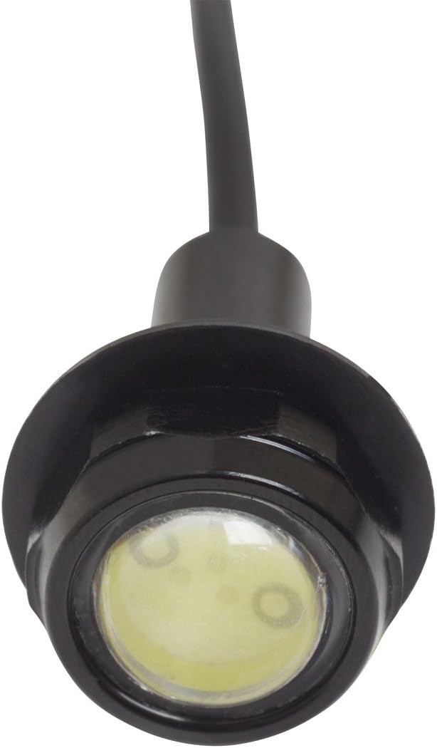 2-Piece Super Bright LED Button Light Kit - White