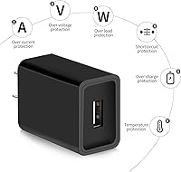 Accessonico 2-Pack Kindle Fire Fast Chargers: 2A USB-C Cables + Micro USB Adapters for Fire 7/8/10 HD, Pixel 6/7 Tablets