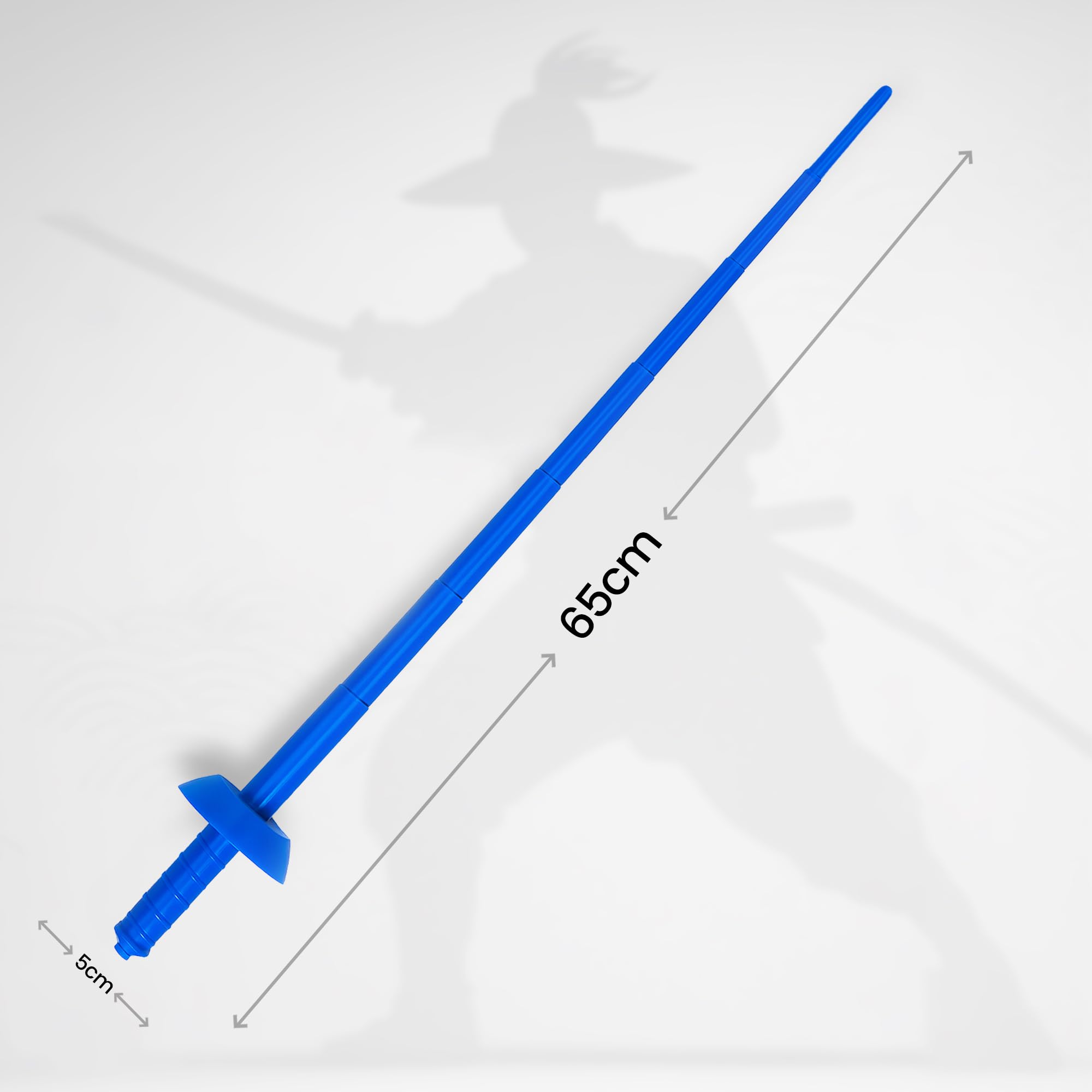 3D-Printed Katana “Zouk” – Anime-Inspired Samurai Sword Replica in Multiple Colors for Cosplay, Display & Gifting