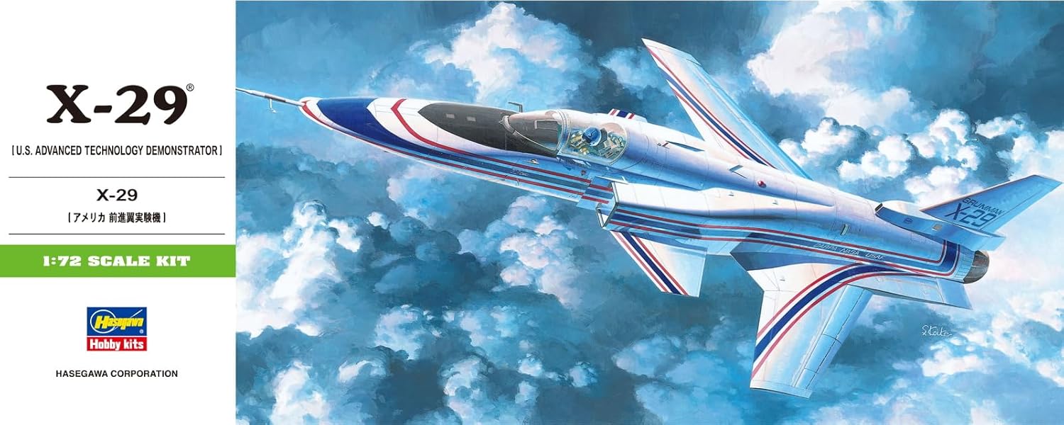 Hasegawa 1:72 Scale X-29A Model Kit