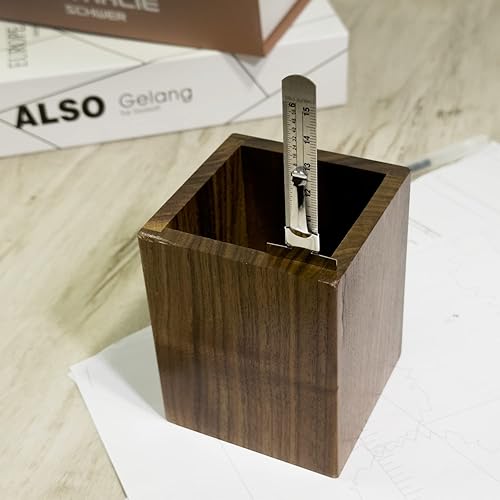 Miniatura 6 de KEARING Regla de bolsillo de 5.9 in, regla de acero inoxidable con clips desmontables, graduaciones imperiales y métricas, 2 piezas