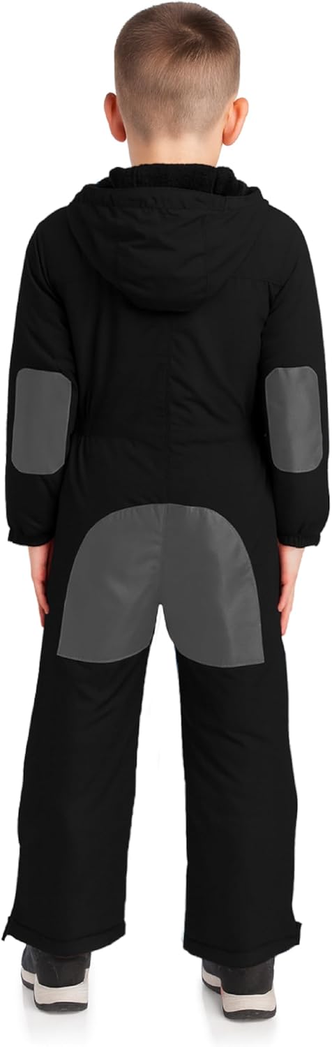 Arctic Hero Kids Snow Suit - Toddler Girls and Boys Snowsuit One Piece Waterproof Insulated Winter Jumpsuit Coveralls (2T-14)