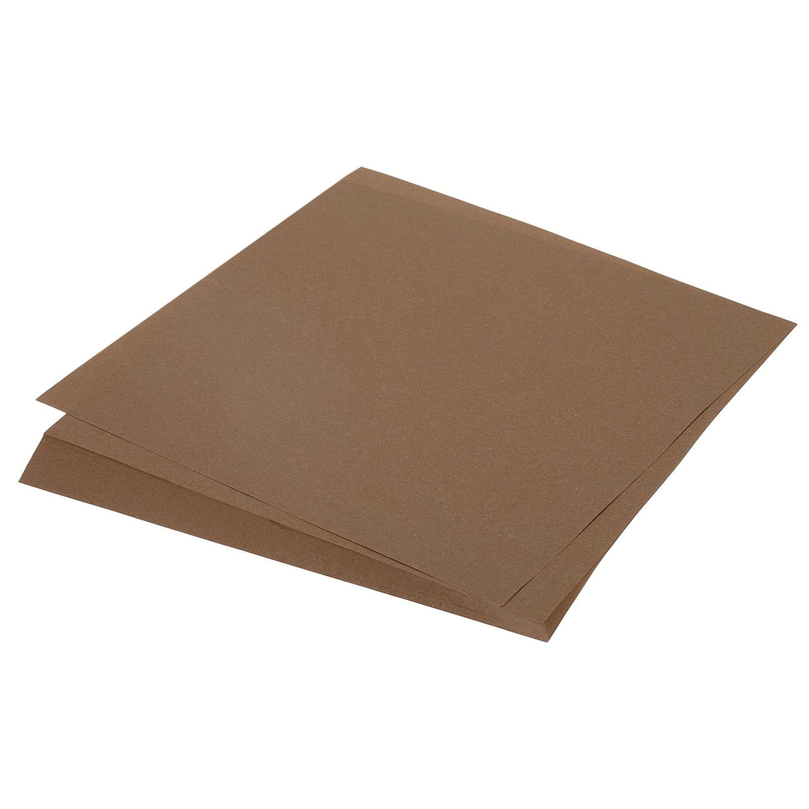 sourcing map 75 Sheet Origami Paper Double Sided 10x10 Coffee Color