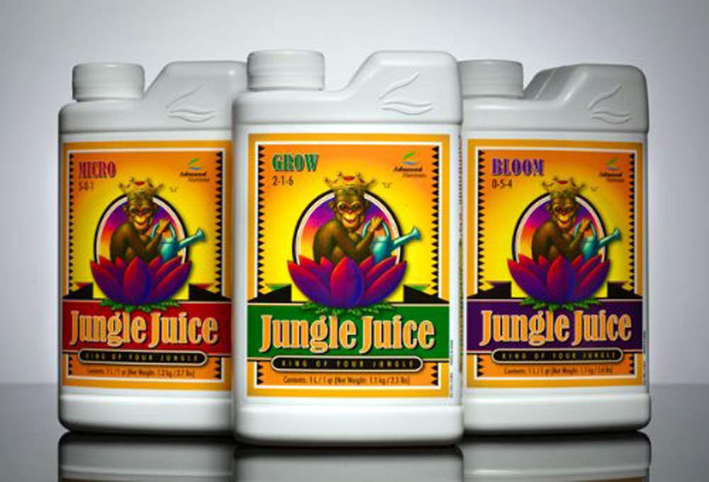 Advanced Nutrients Jungle Juice Micro, Grow, and Bloom - 4 Liters