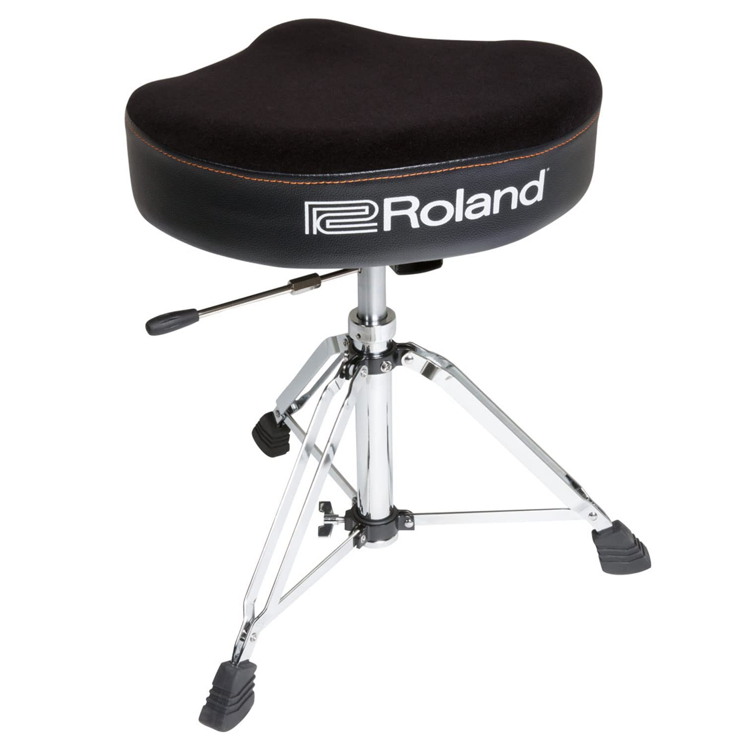 Roland RDT-SH hydraulischer Drumhocker Sattel-Sitz Schlagzeug Hocker + keepdrum Drumsticks