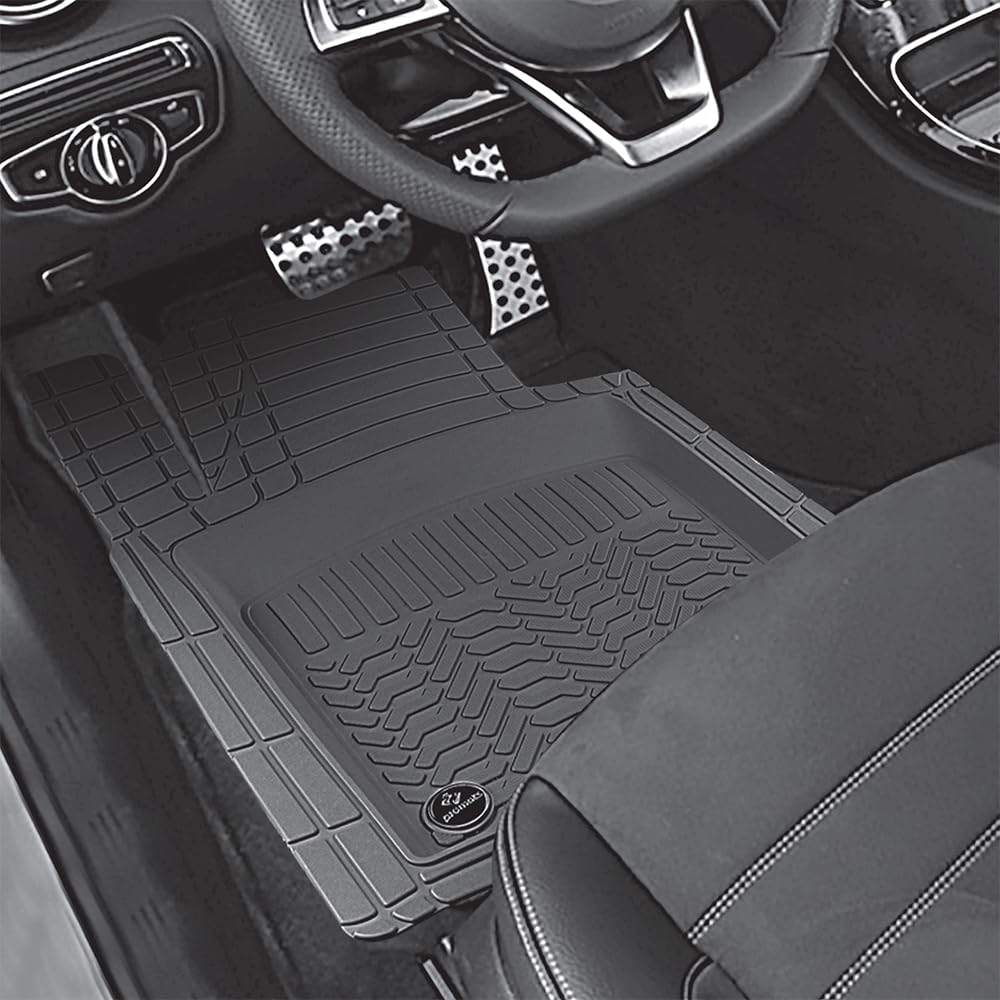 BREMER SITZBEZÜGE Tappetini antiscivolo per tutto l'anno, in gomma, adatti per SsangYong Rexton 1 auto, camion, autobus, SUV o camper accessori